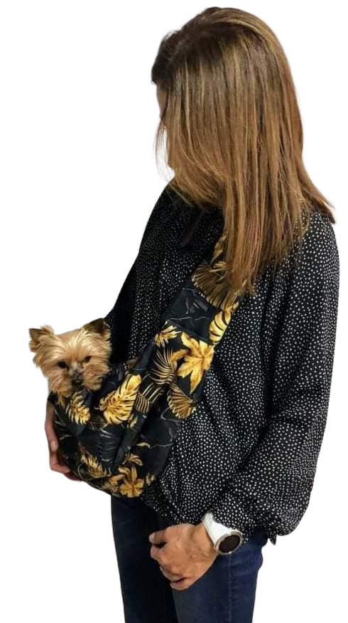 Die Tragetasche für Kleine Hunde | Handgefertigte Premium-Velours