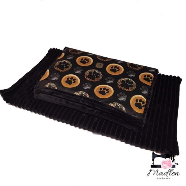 Schmuseweich-Decke - Haustierdecke | Handgefertigte Premium Velours und Minky