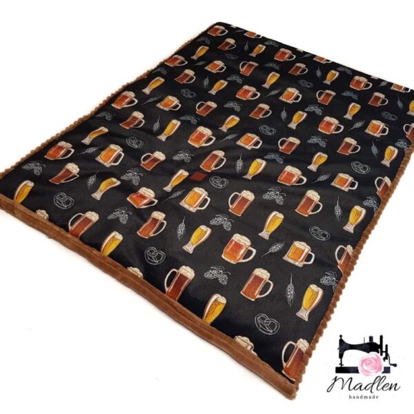 Schmuseweich-Decke - Haustierdecke | Handgefertigte Premium Velours und Minky